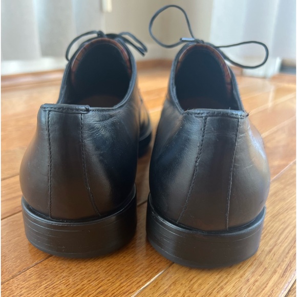 PAUL SMITH PS SMOOTH TOE LEATHER OXFORDS BLACK MEN’S SIZE 7 (#H038) - Picture 6 of 14